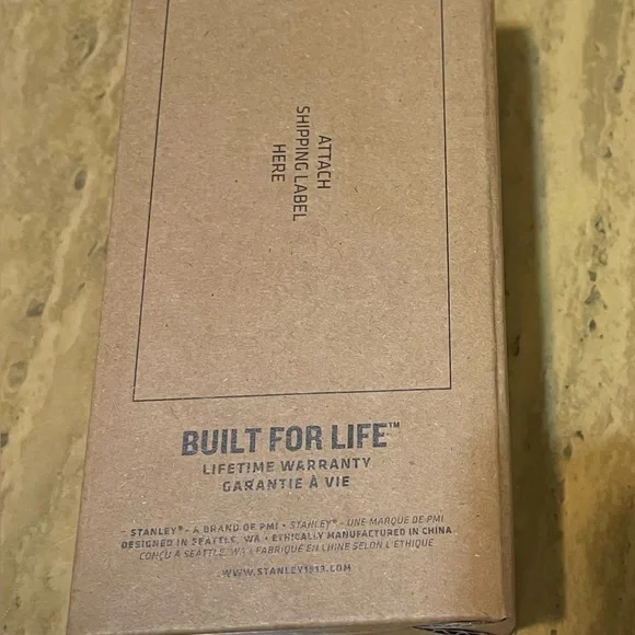 Two Stanley Vacuum Flask Insulated Stainless Steel Drink Through Lid 1New/1 Used - Picture 2 of 5